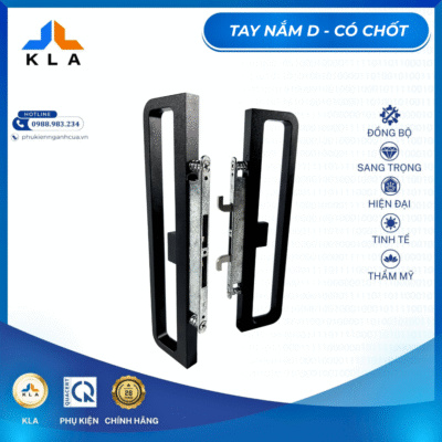 Tay nắm D có chốt