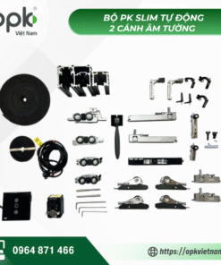 BỘ PHỤ KIỆN SLIM TỰ ĐỘNG 2 CÁNH ÂM TƯỜNG