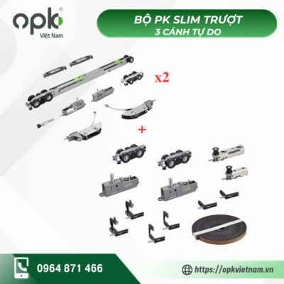 Bộ phụ kiện OPK cho cửa slim 3 cánh